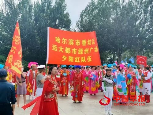 黑龙江省助老志愿者协会秧歌委员会成功举办“庆七一颂党恩”黑龙江省秧歌大会(图1)